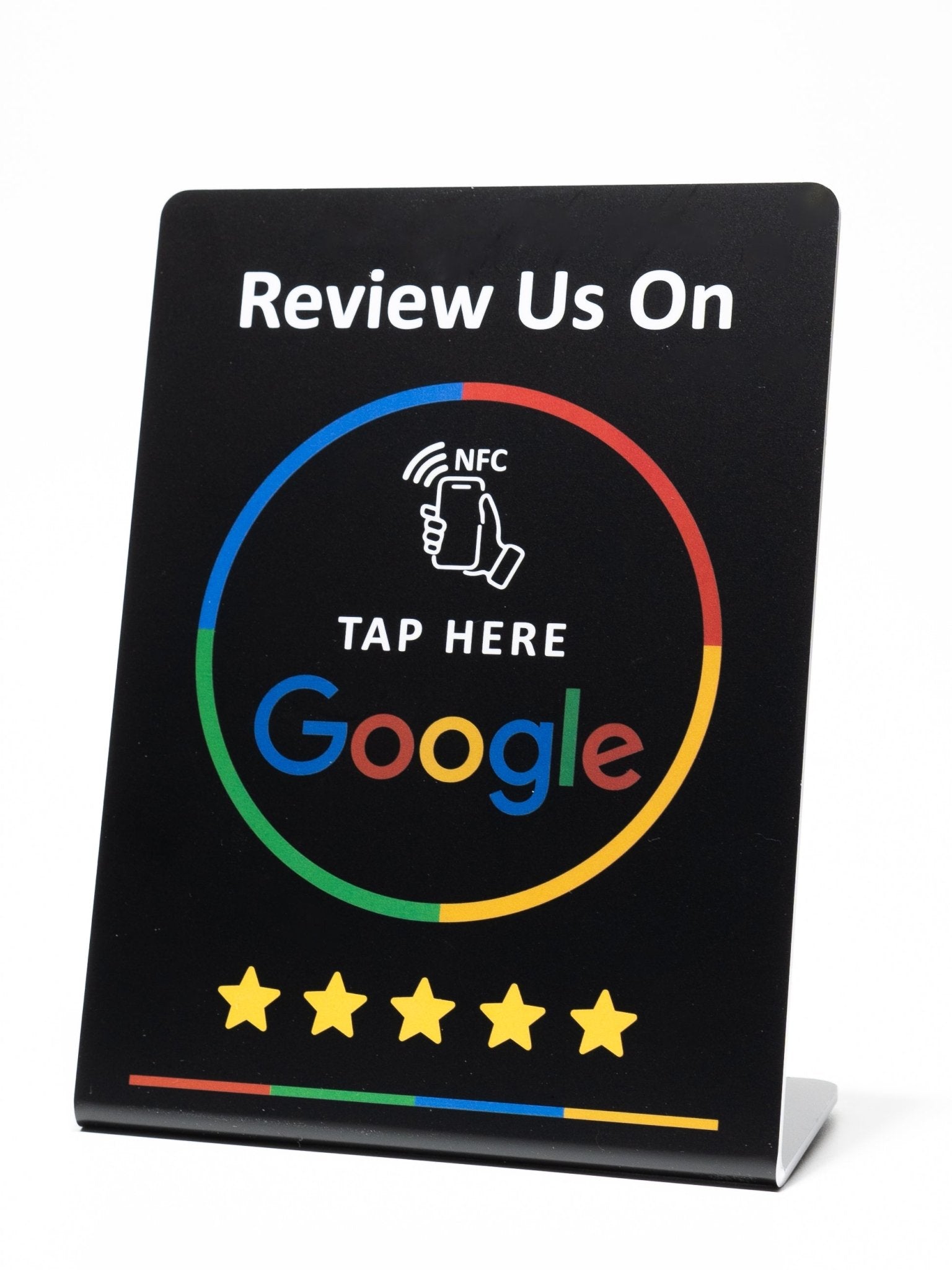 Google Bewertung NFC/QR - Code Aufsteller - Custom Ratings